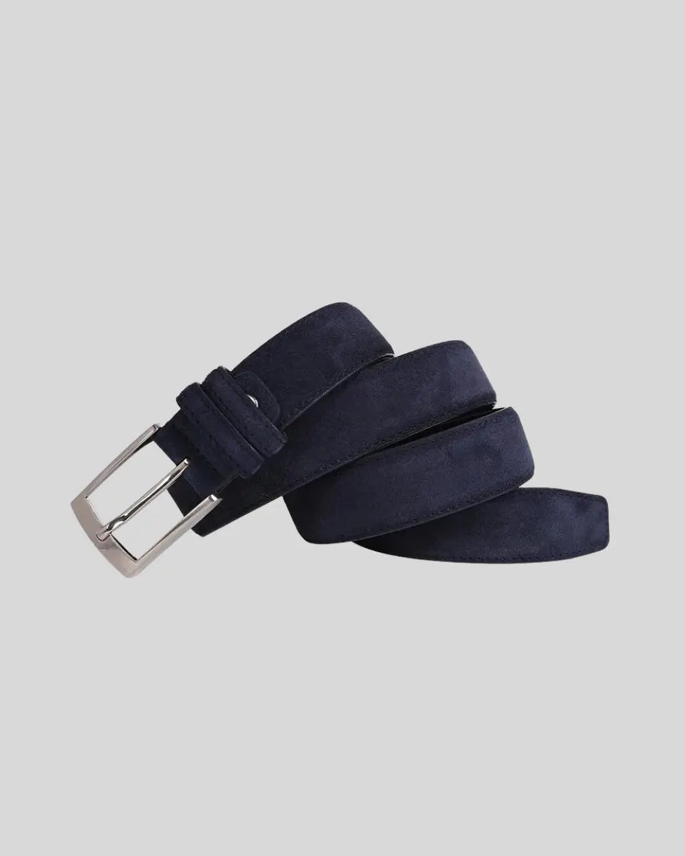 Suéde Riem - Marineblauw