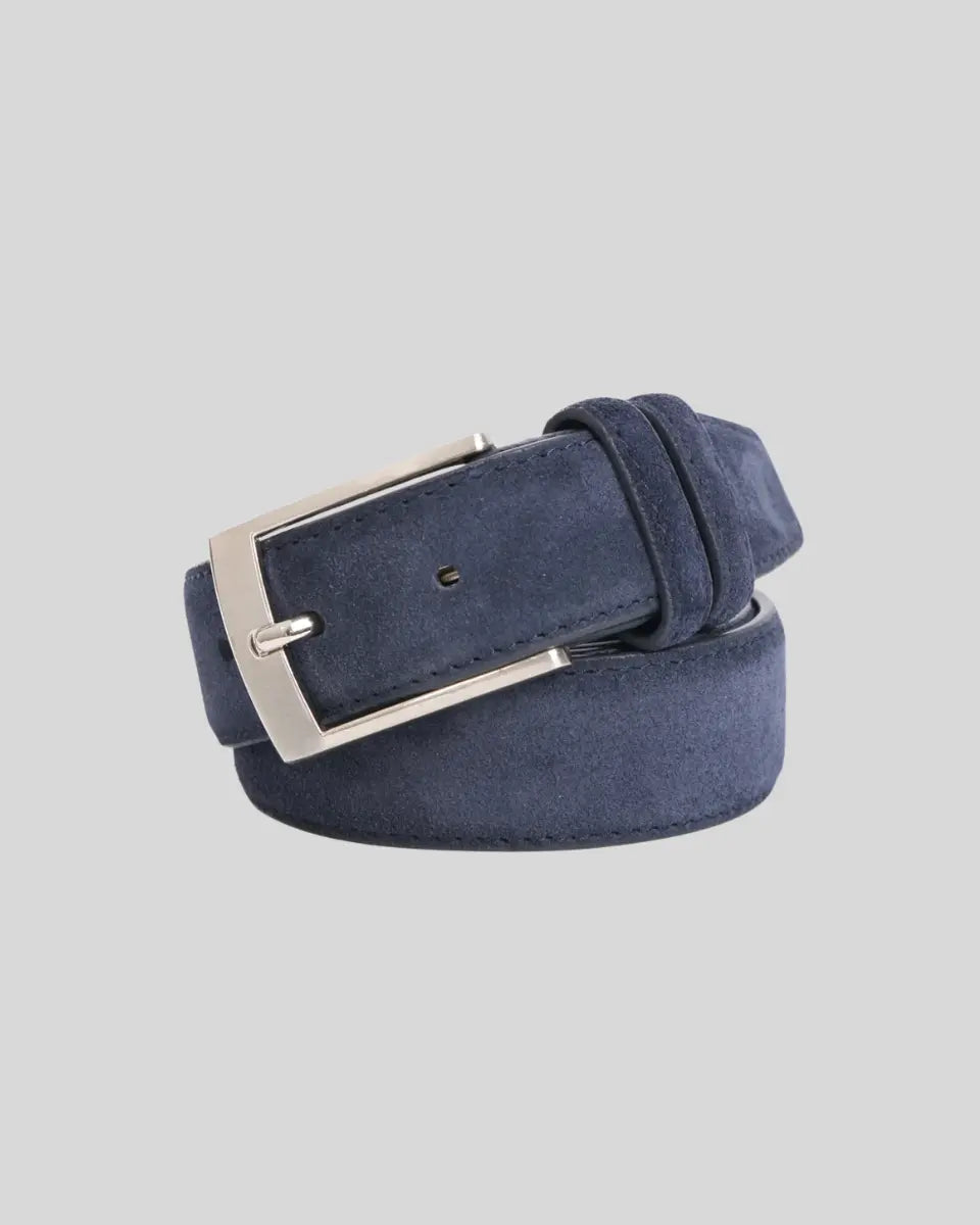 Suéde Riem - Marineblauw