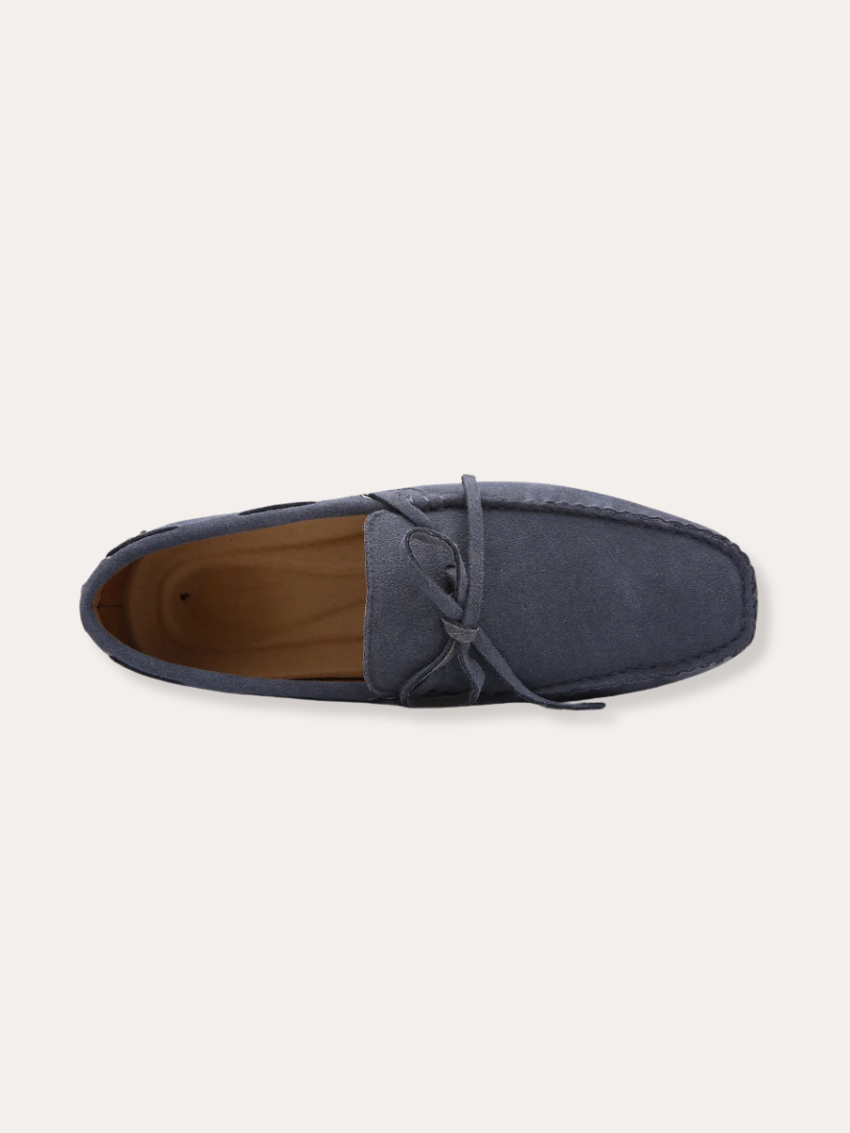 Suède Mocassins - Grijs
