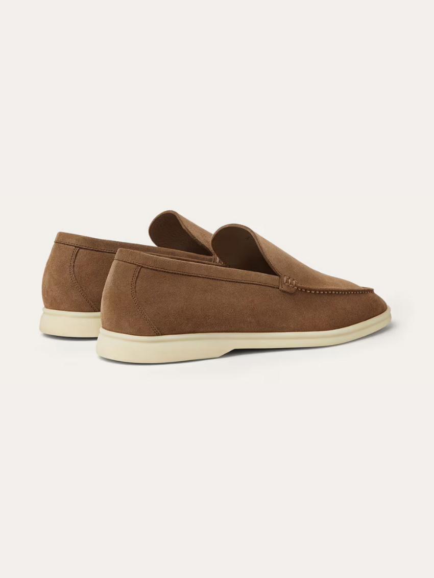 Refined Suede Loafers – Bruin