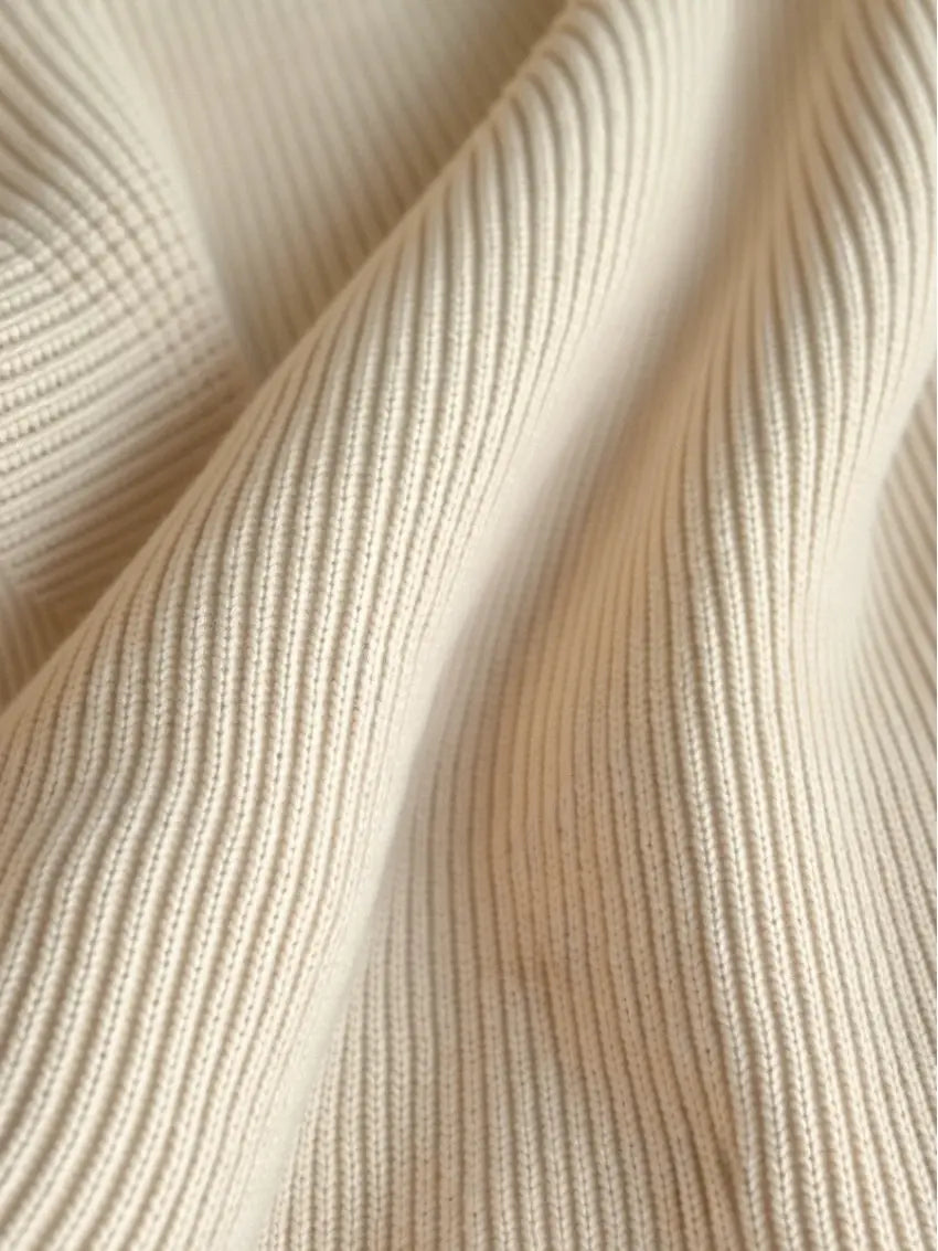 Quarter Zip Gebreide trui