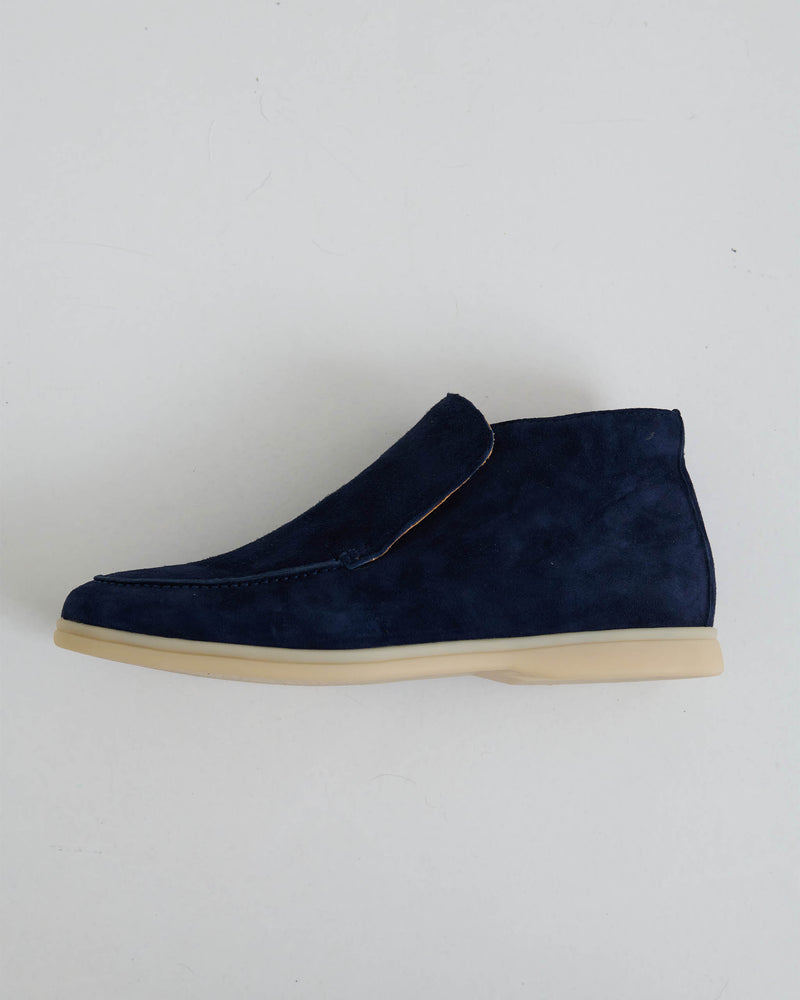 Signature Loafers – Marineblauw