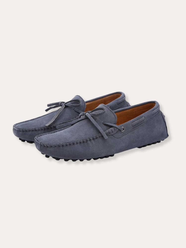 Suède Mocassins - Grijs