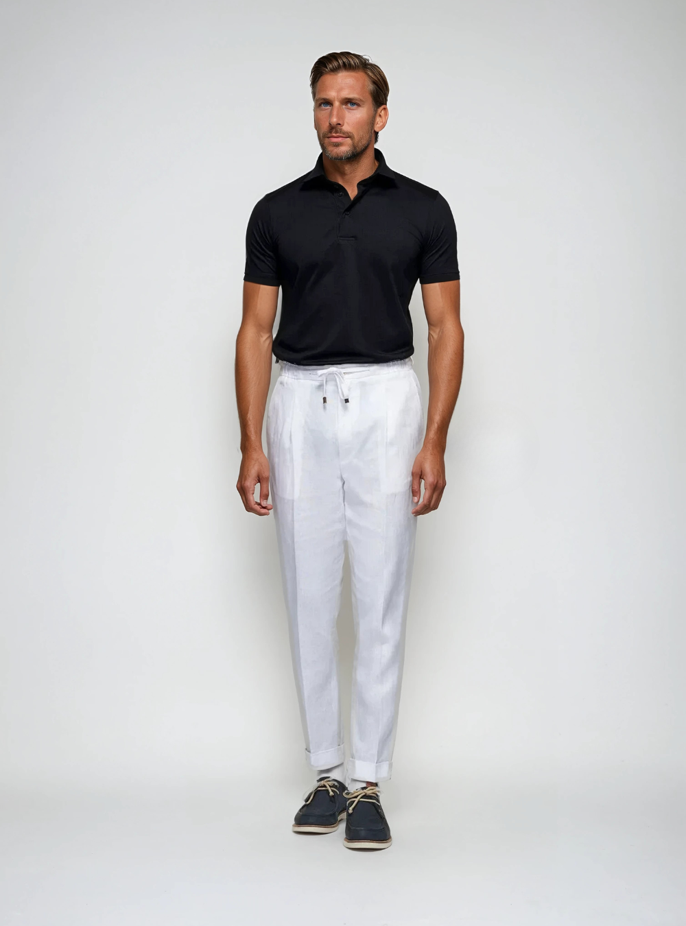 High-Performance Polo Shirt - Zwart