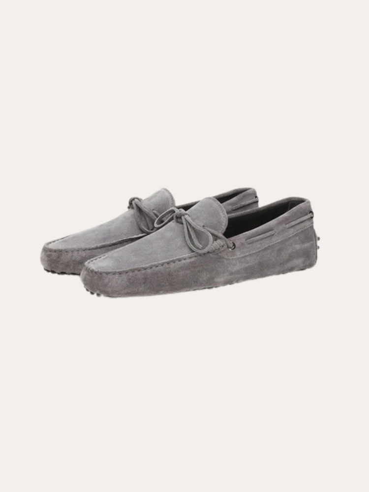 Suède Mocassins - Grijs