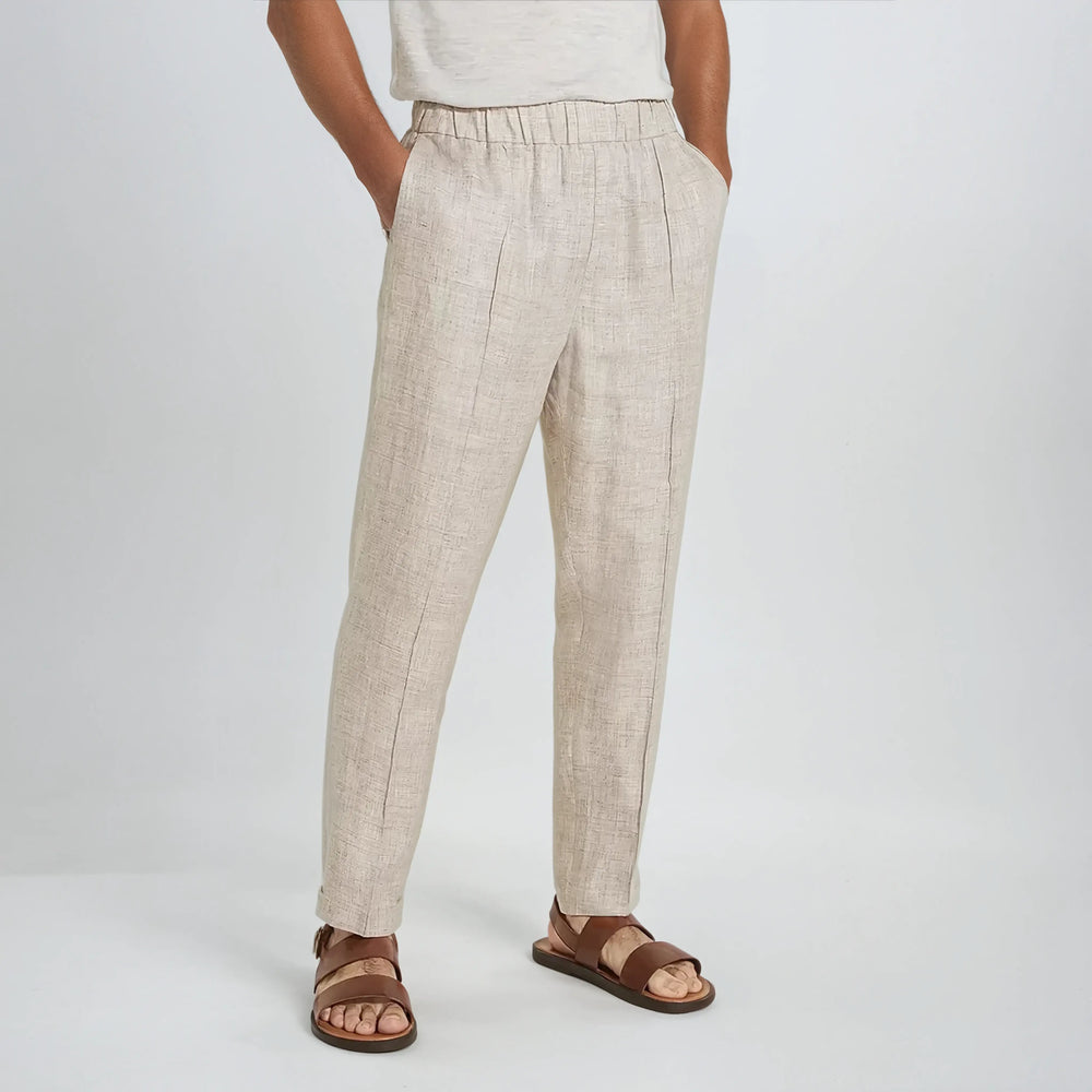 Linnen Broek Beige