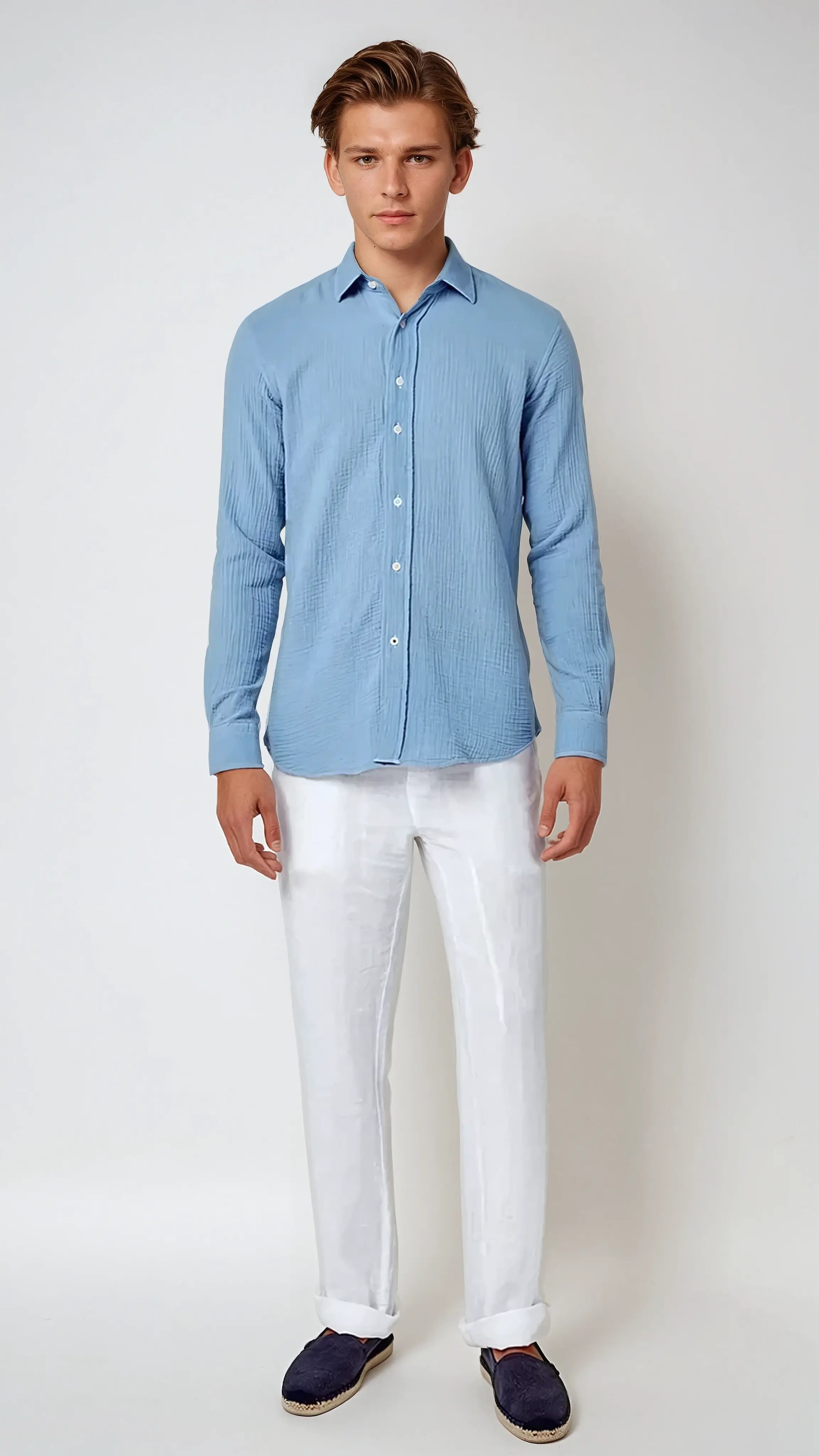 Linnen Broek - Wit