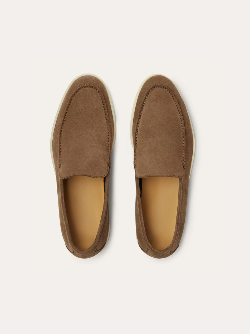 Refined Suede Loafers – Bruin