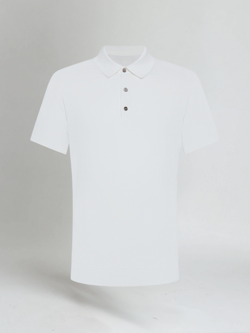 Premium Polo Shirt - Wit