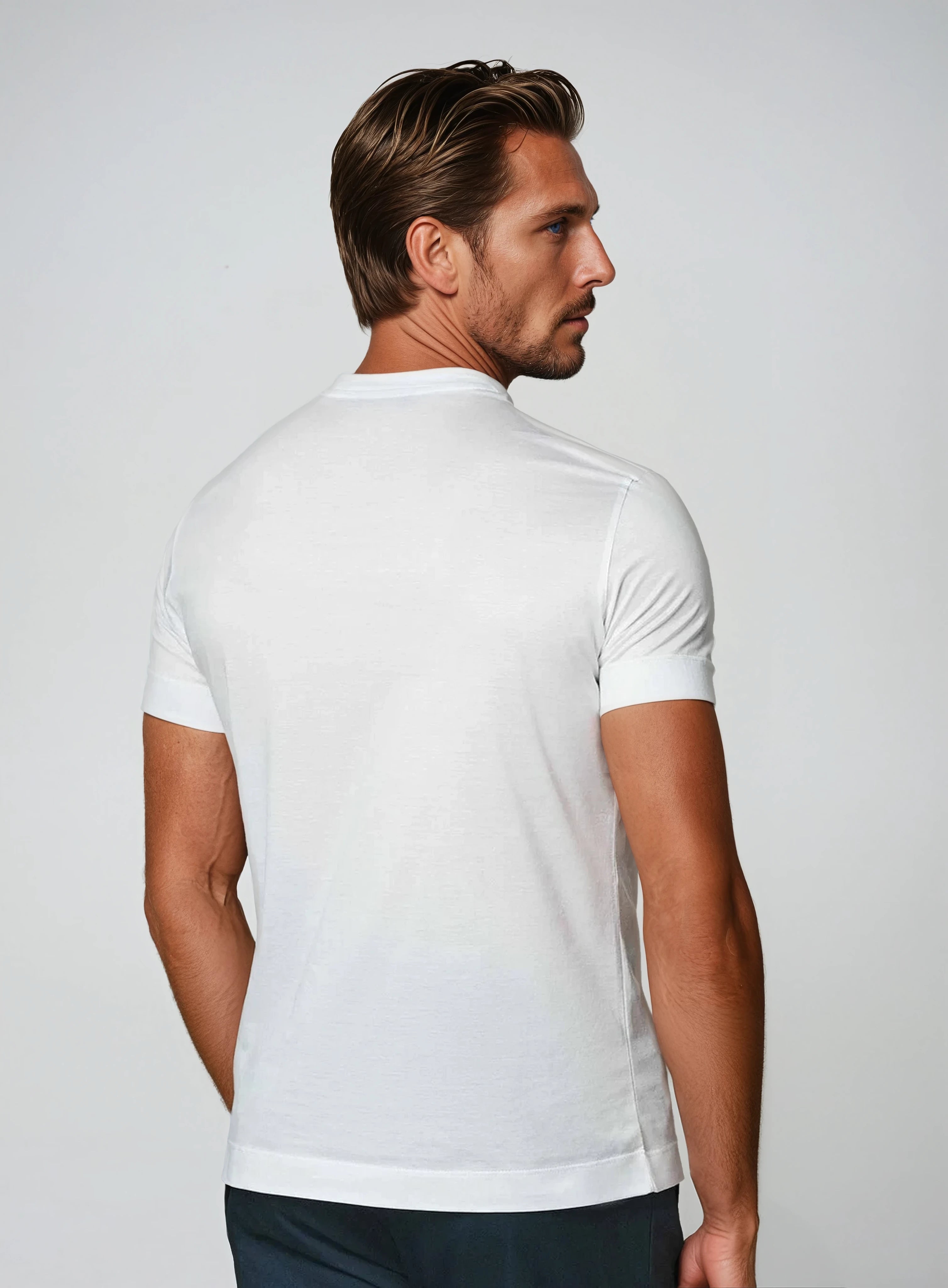 Signature Supima T-shirt – Wit