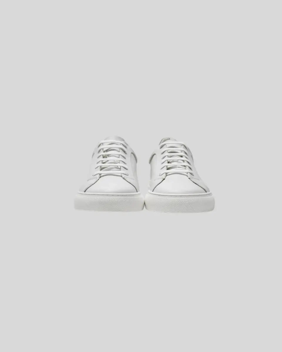 Leren Oxford Sneakers - Wit