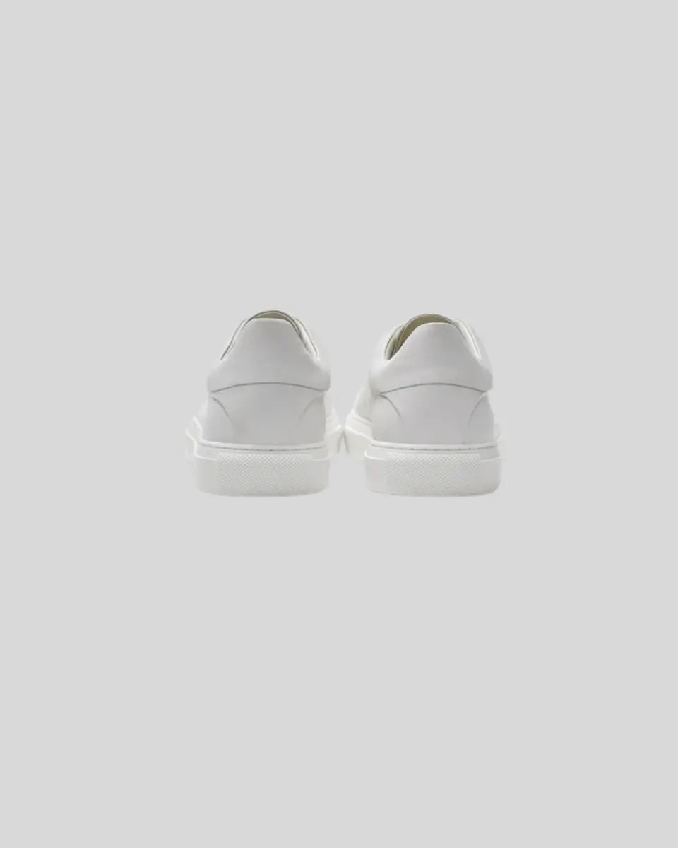 Leren Oxford Sneakers - Wit