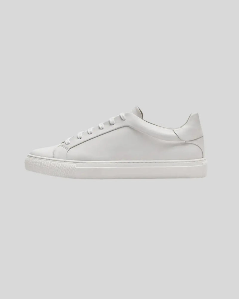 Leren Oxford Sneakers - Wit