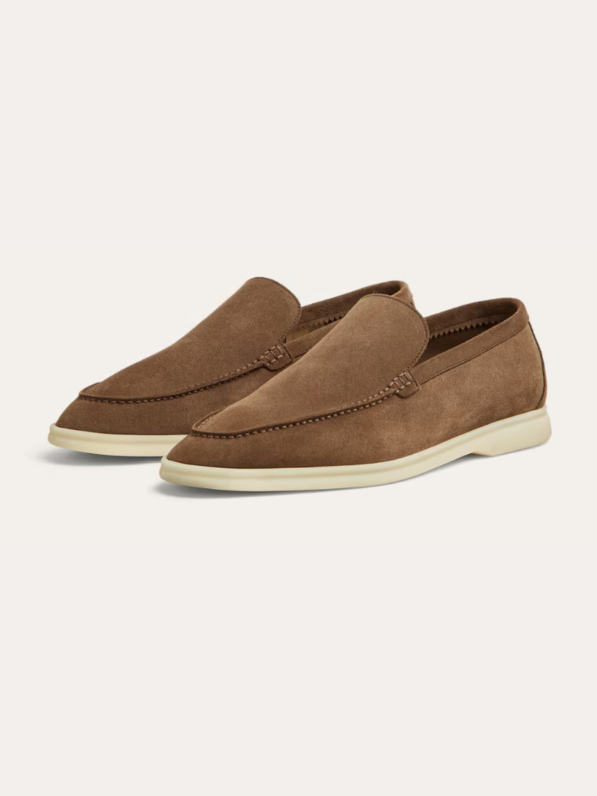 Refined Suede Loafers – Bruin