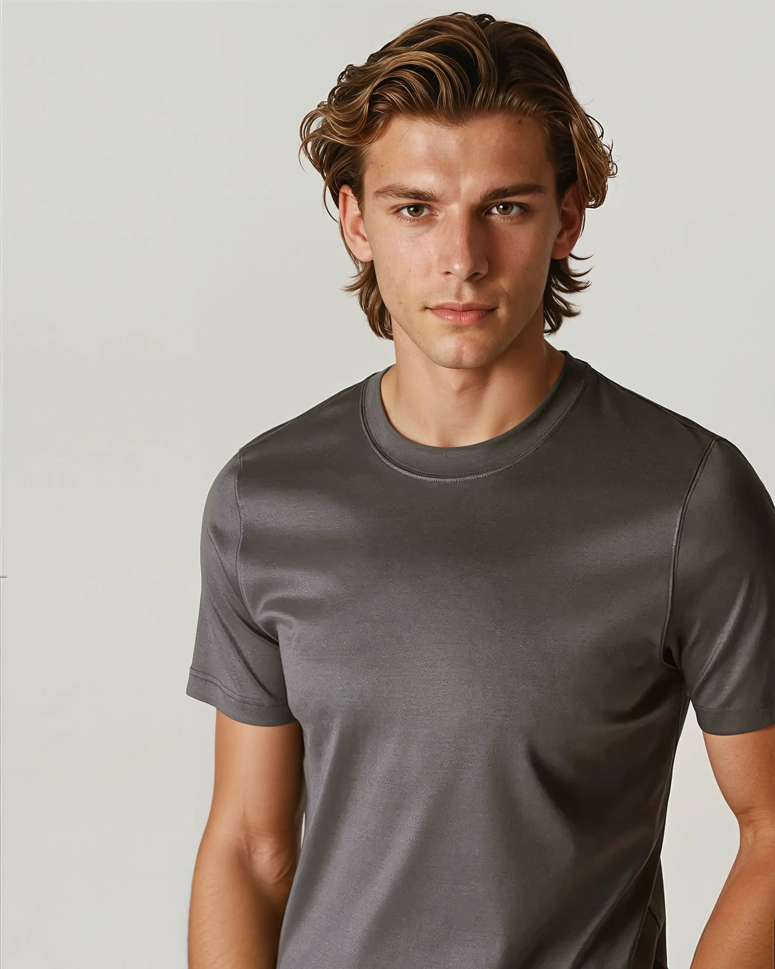 Signature Supima T-shirt – Profond Bruin