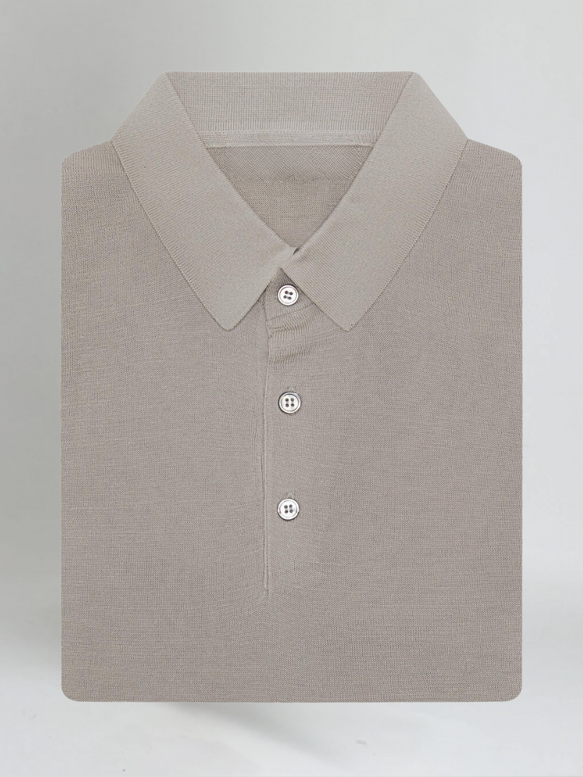 Premium Polo Shirt - Khaki